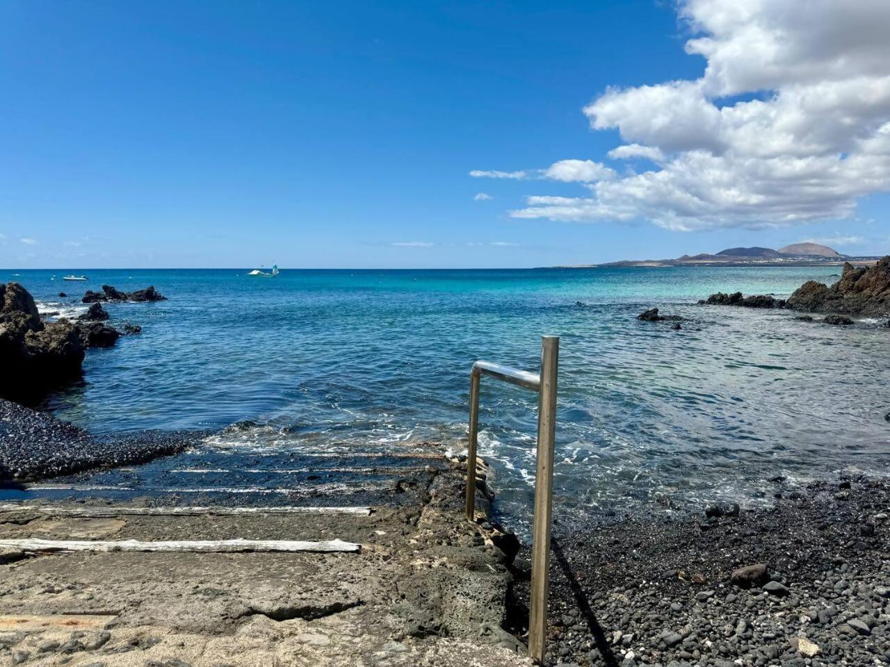Gran Terraza 1 Minuto De Las Piscinas Naturales Punta Mujeres Extérieur photo