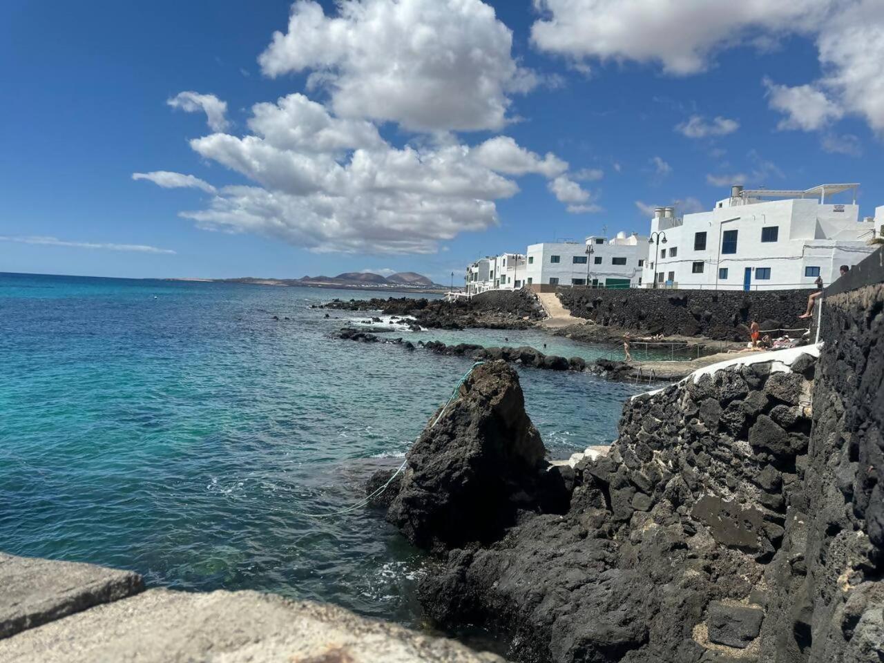 Gran Terraza 1 Minuto De Las Piscinas Naturales Punta Mujeres Extérieur photo