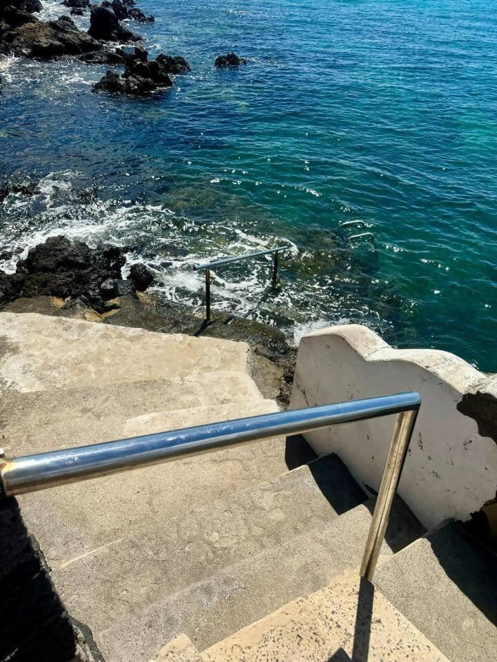 Gran Terraza 1 Minuto De Las Piscinas Naturales Punta Mujeres Extérieur photo