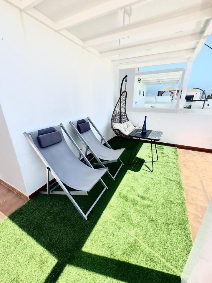 Gran Terraza 1 Minuto De Las Piscinas Naturales Punta Mujeres Extérieur photo