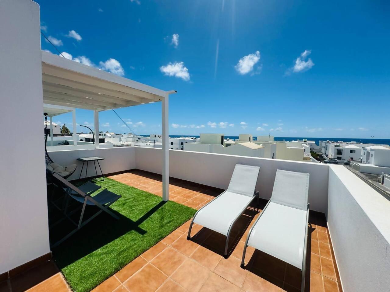 Gran Terraza 1 Minuto De Las Piscinas Naturales Punta Mujeres Extérieur photo