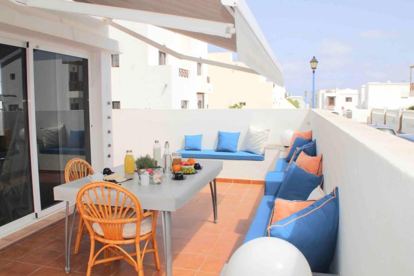 Gran Terraza 1 Minuto De Las Piscinas Naturales Punta Mujeres Extérieur photo