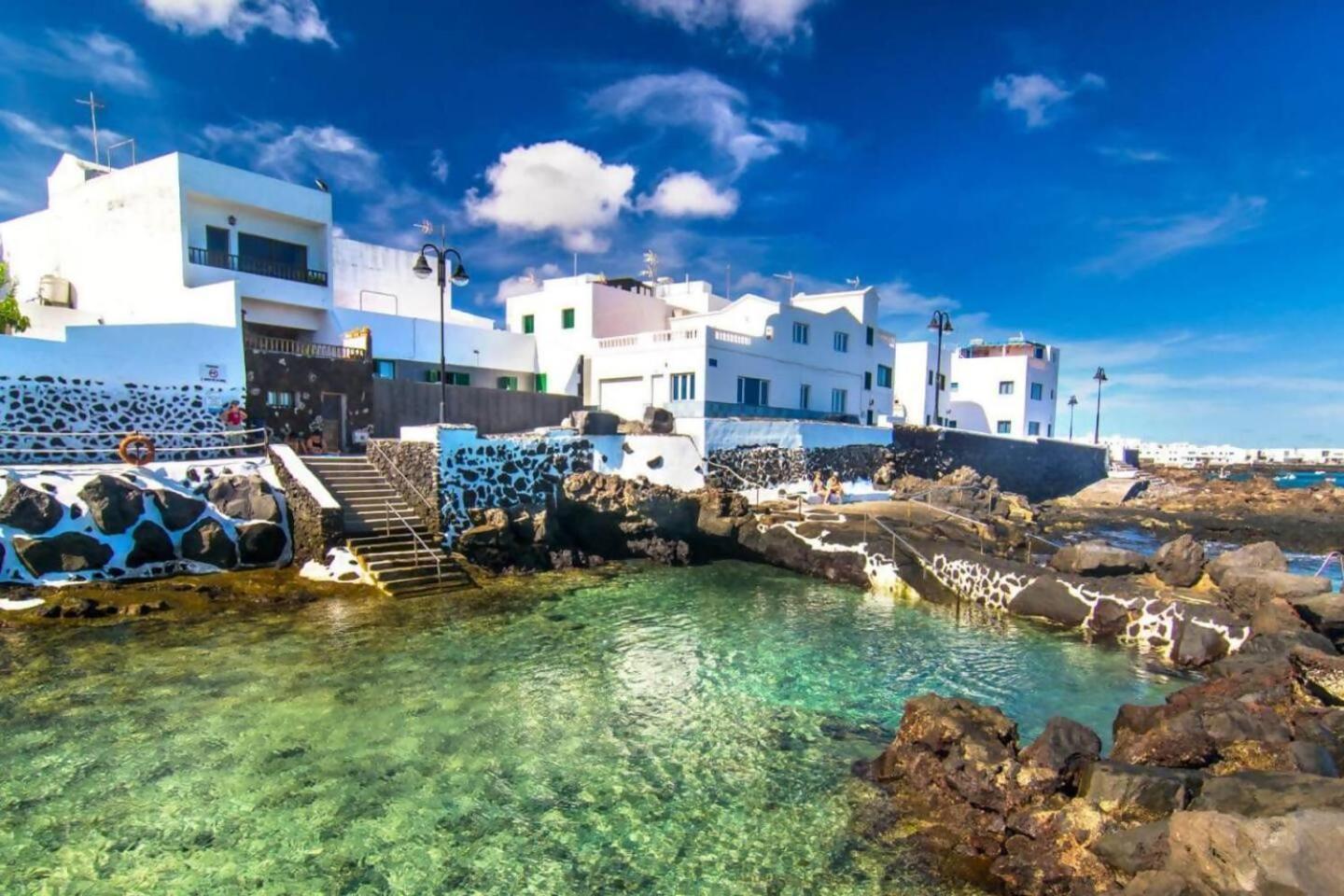 Gran Terraza 1 Minuto De Las Piscinas Naturales Punta Mujeres Extérieur photo